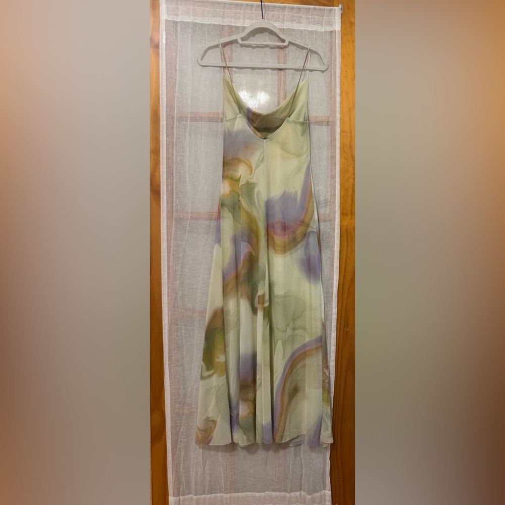 Zara Pastel Tulle Dress NEW - Picture 2 of 3